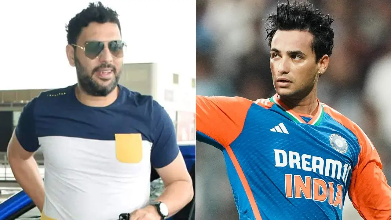 Abhishek Sharma And Yuvraj Singh