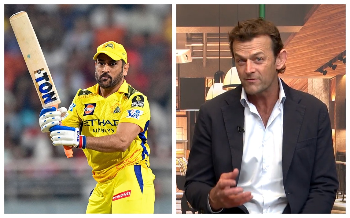 Adam Gilchrist MS Dhoni CSK