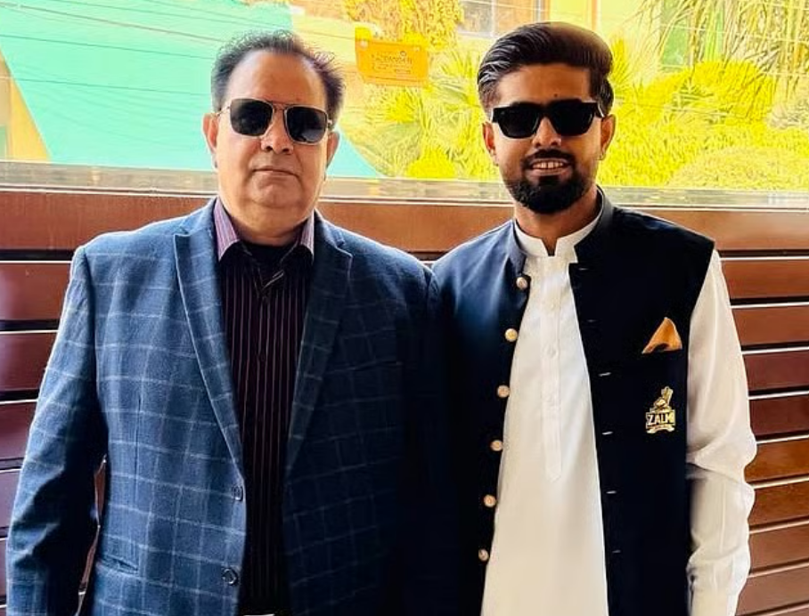 Babar Azam And His Father Azam Siddique