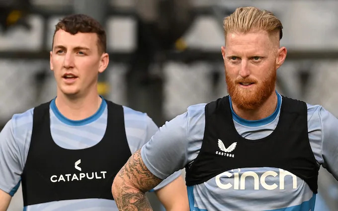 Ben Stokes And Harry Brook Photo Getty