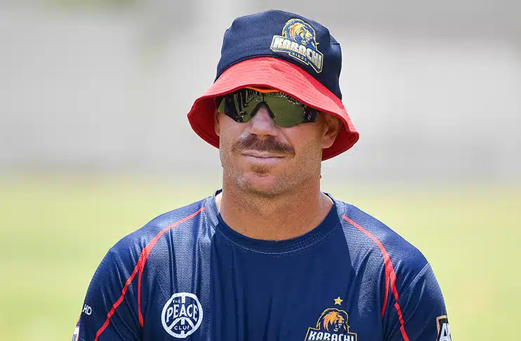 David Warner Photo Karachi Kings