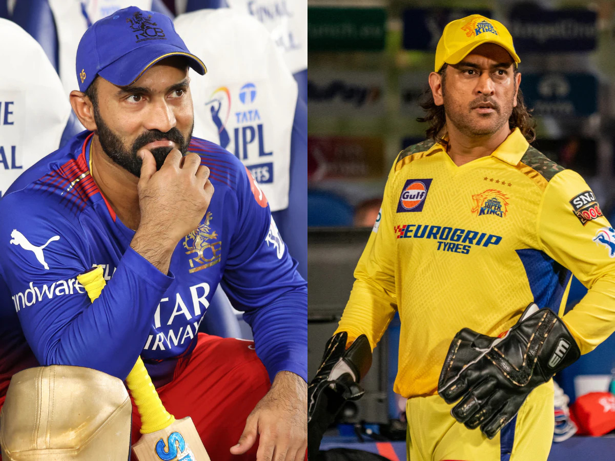 Dinesh Karthik And MS Dhoni