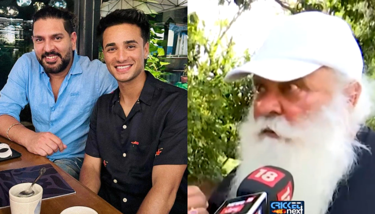 Yuvraj Singh, Abhishek Sharma, Yograj Singh