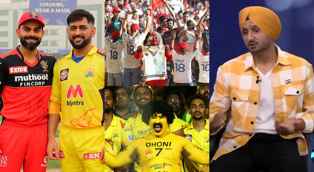 MS Dhoni Harbhajan Singh Virat Kohli