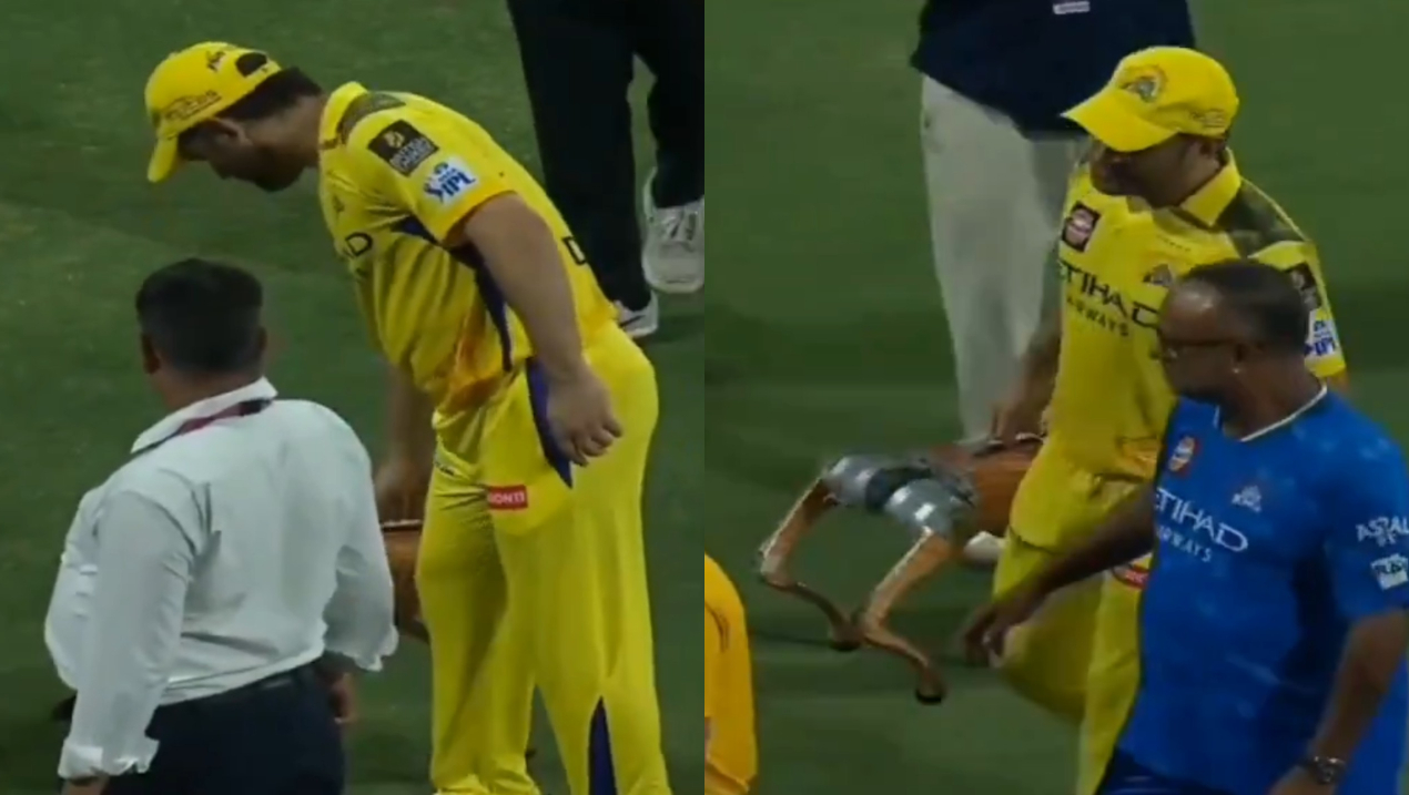 MS Dhoni Robotic Dog IPL