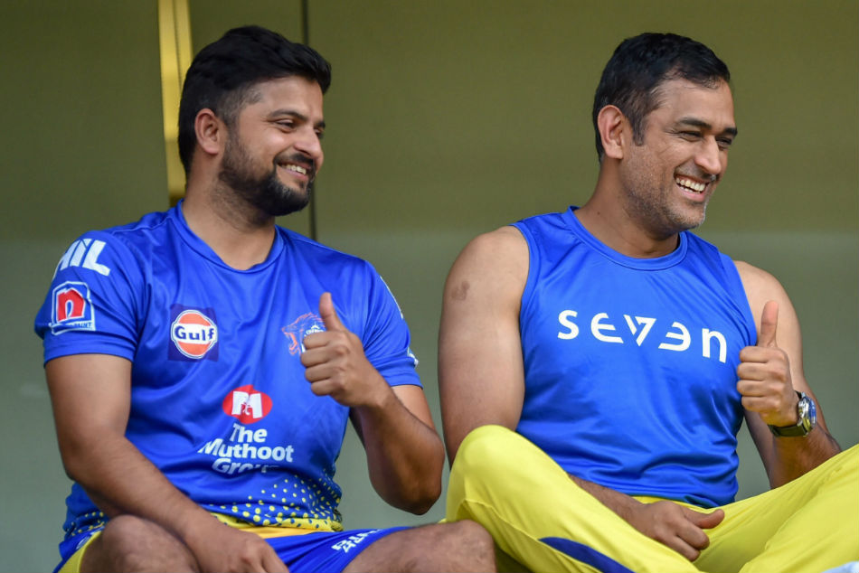 MS Dhoni Suresh Raina