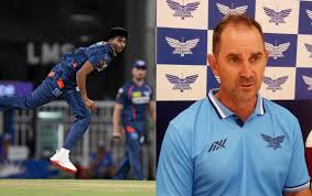 Mayank Yadav And Justin Langer