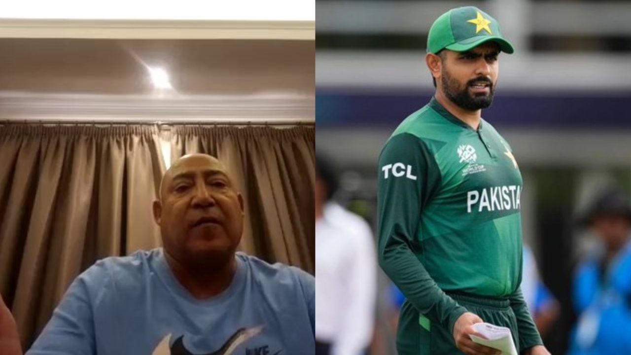 Pakistan Mudassar Nazar and Babar Azam.