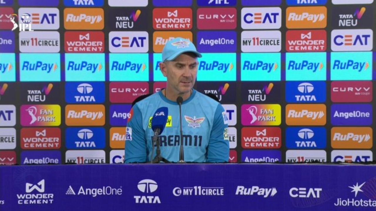 LSG Head coach Justin Langer.