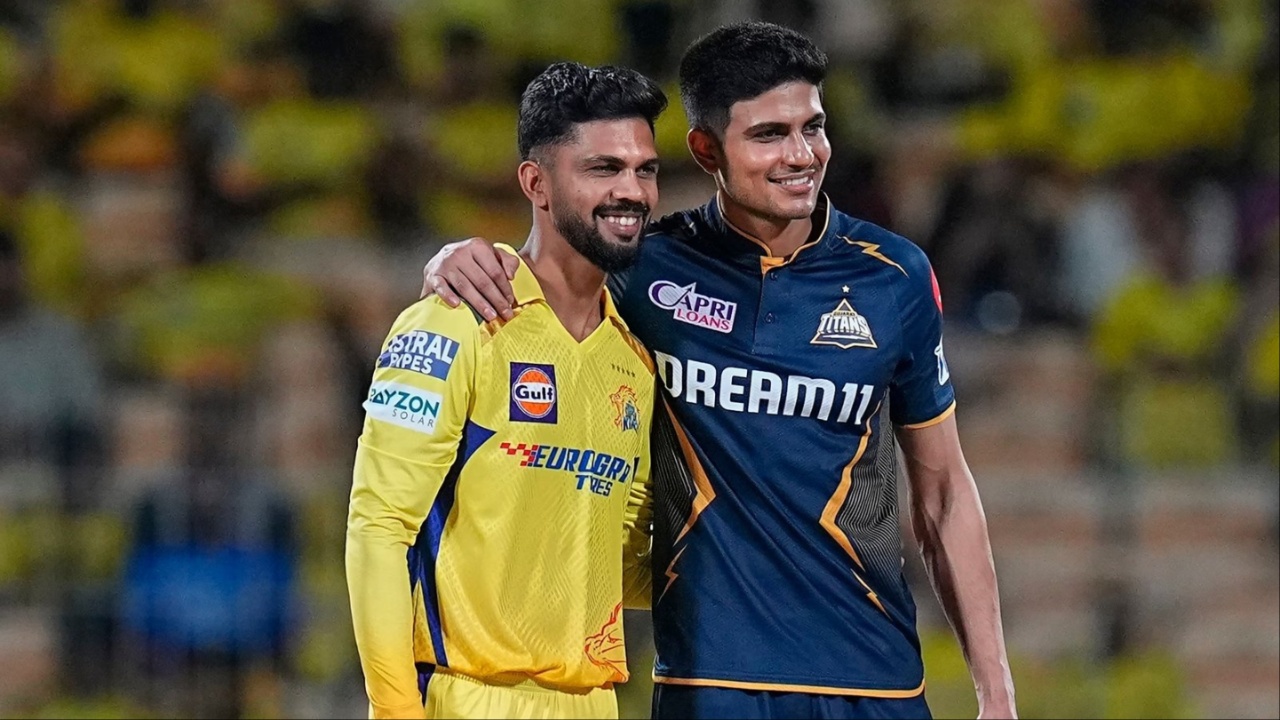Ruturaj Gaikwad and Shubman Gill in IPL.