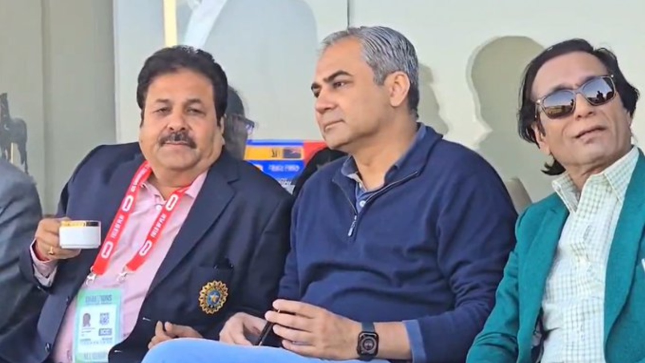 Rajeev Shukla and Mohsin Naqvi.