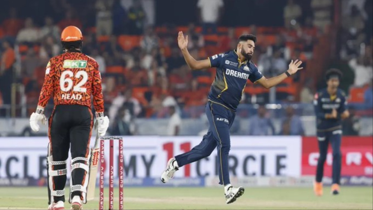 Mohammed Siraj and Travis Head.