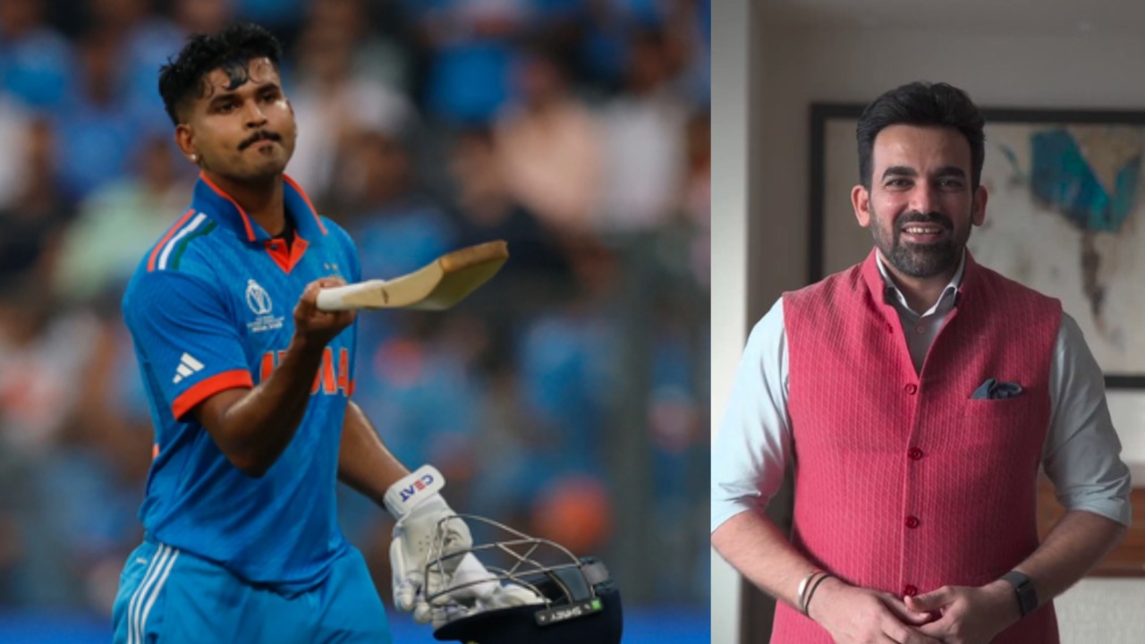 Shreyas Iyer and Zaheer Khan.