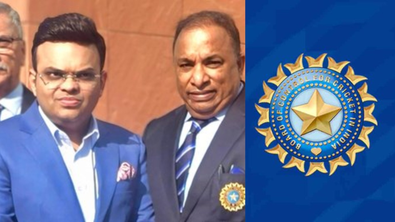 Devajit Saikia and Jay Shah of BCCI.