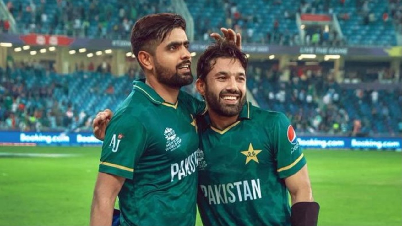 Pakistan's Babar Azam and Mohammad Rizwan in IPL.