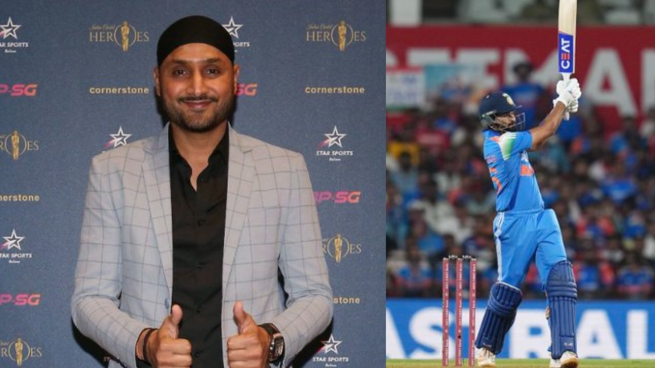 Harbhajan Singh and Shreyas Iyer.