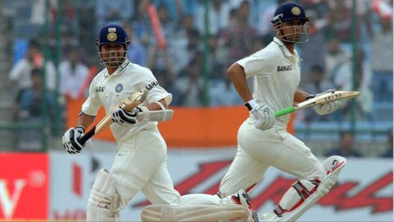 Sachin Tendulkar and Rahul Dravid in Tests.