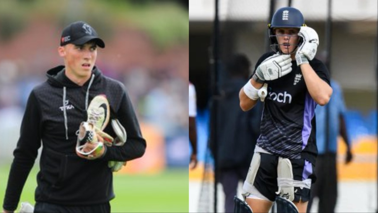 England's Tom Banton and Jacob Bethell.