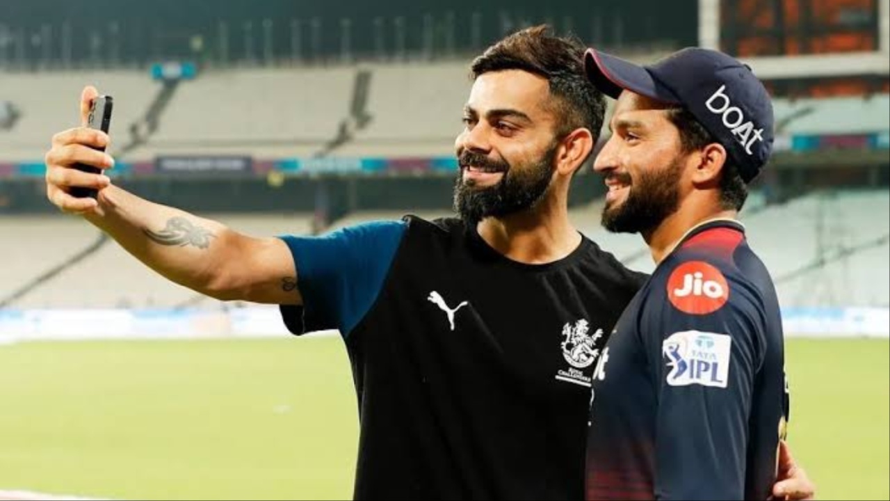 Virat Kohli and Rajat Patidar of RCB.