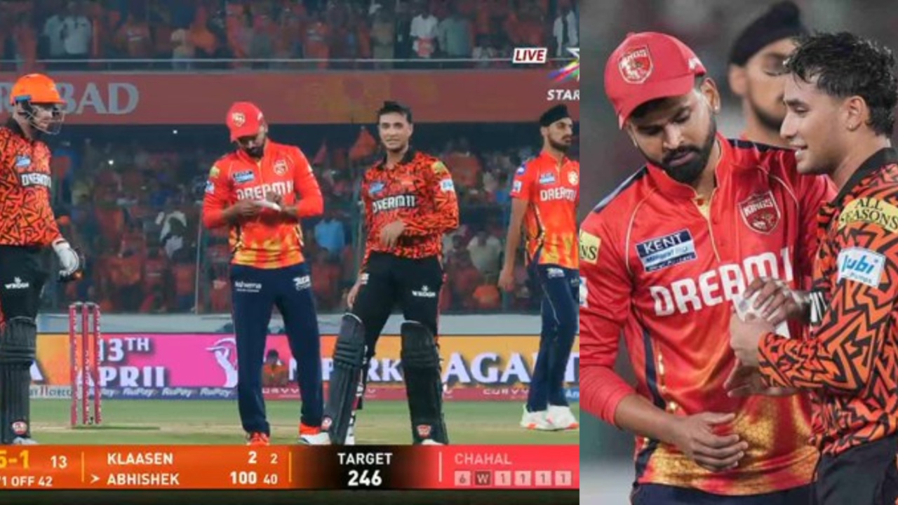 Abhishek Sharma, Heinrich Klassen and Shreyas Iyer.