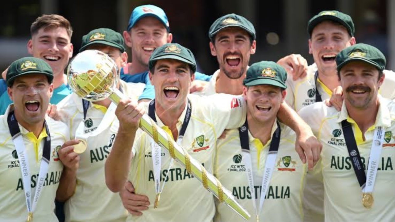 Australia's Test Team.