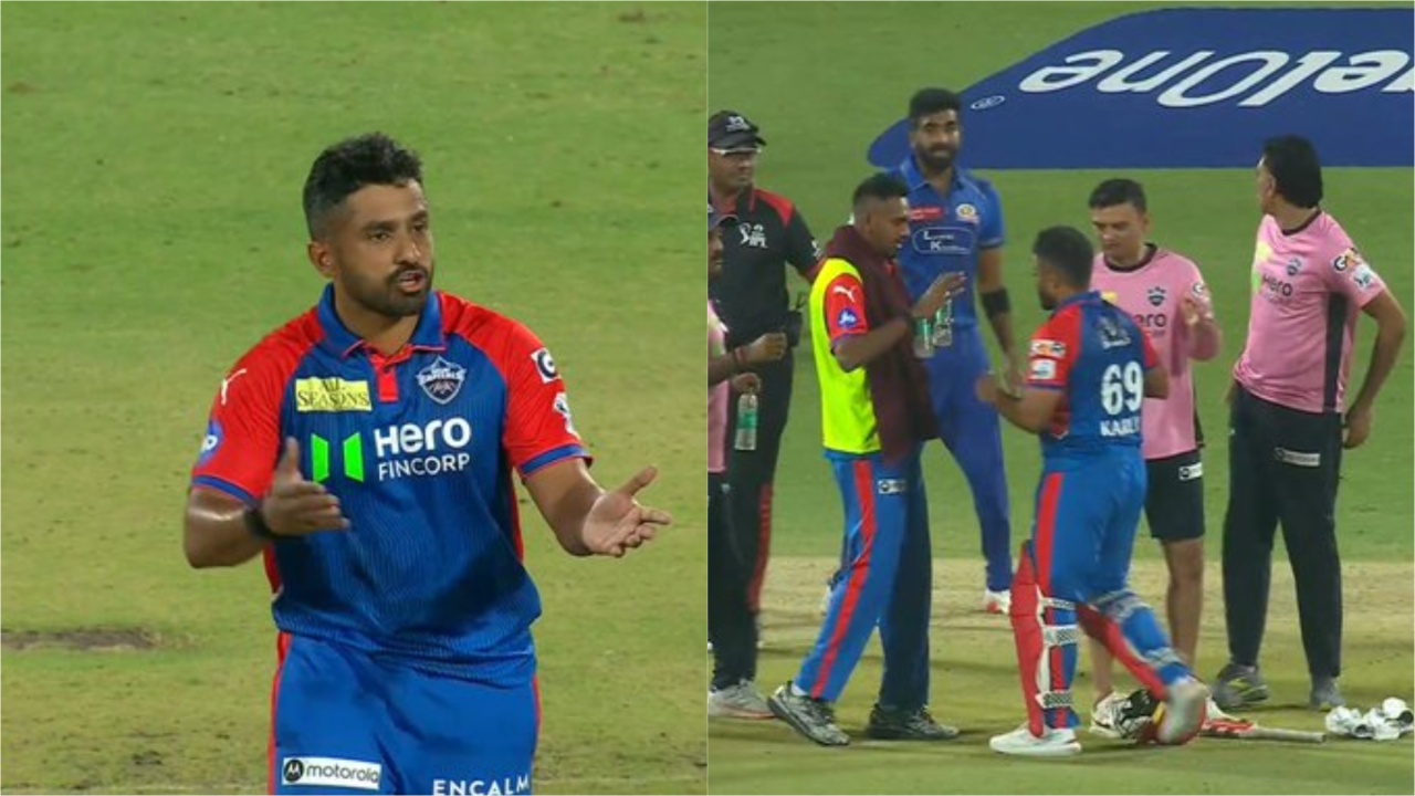 Karun Nair and Jasprit Bumrah.