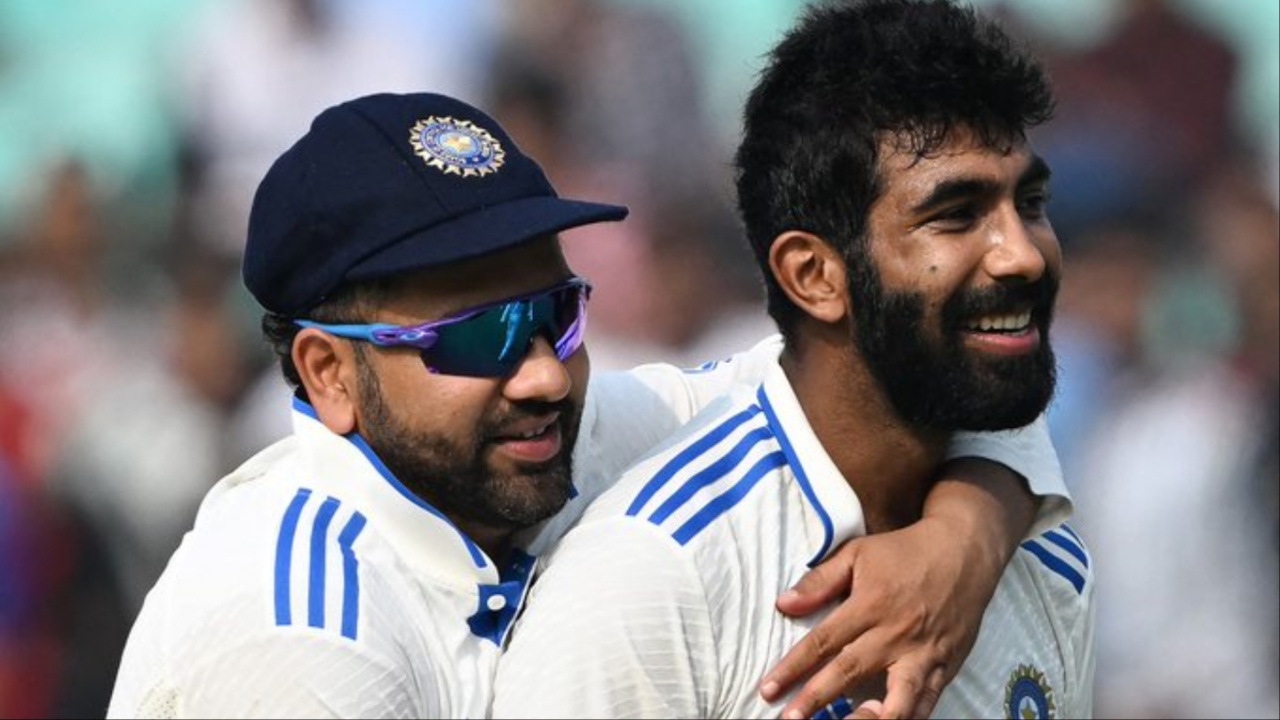 Rohit Sharma and Jasprit Bumrah.