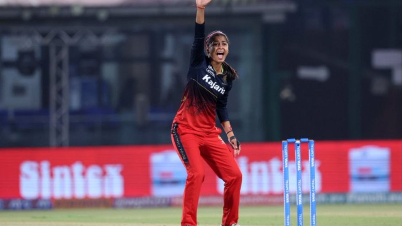 RCB's Shreyanka Patil from WPL 2024.