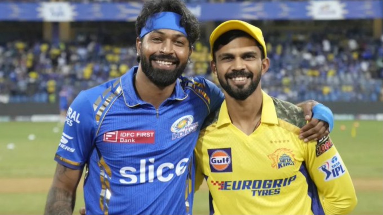 Hardik Pandya and Ruturaj Gaikwad of IPL.