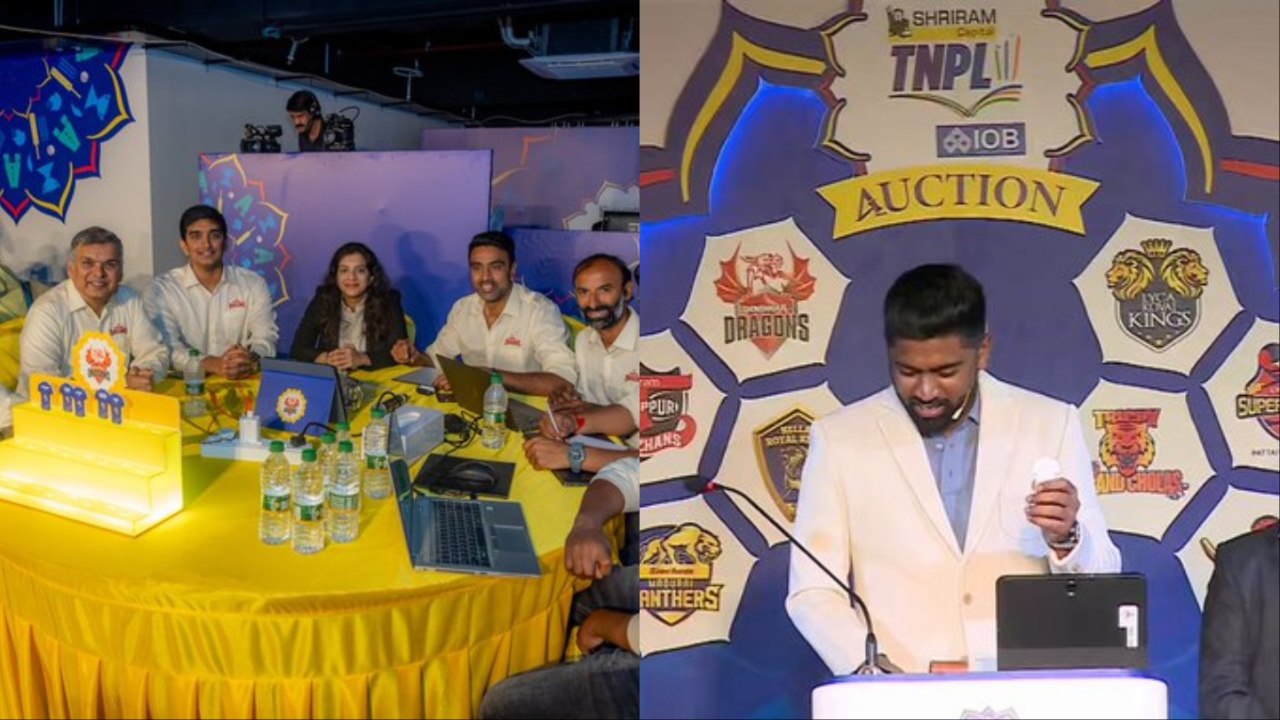 TNPL 2025 mega auction.