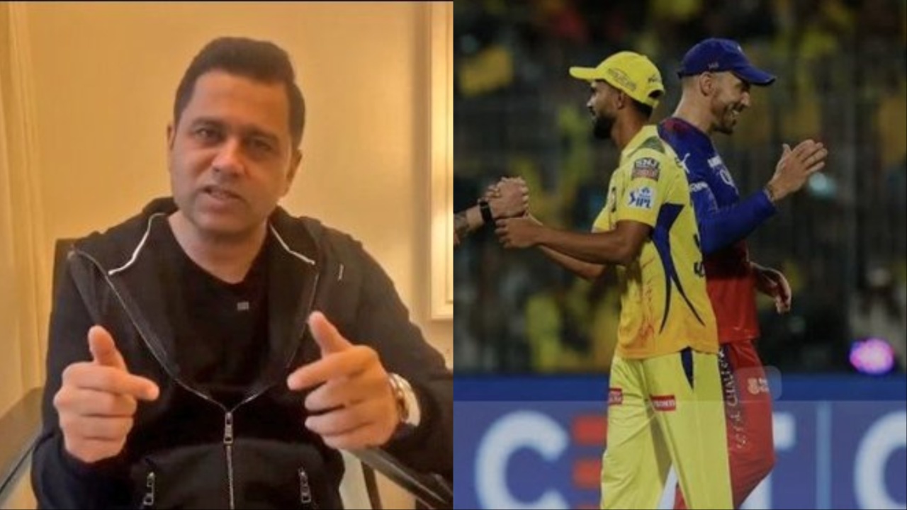 Aakash Chopra, Royal Challengers Bengaluru's Faf du Plessis and Chennai Super Kings' Ruturaj Gaikwad.