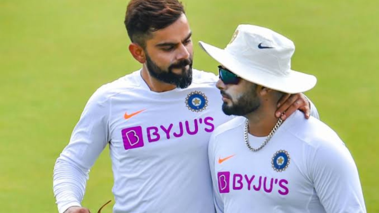 Virat Kohli and Rishabh Pant.