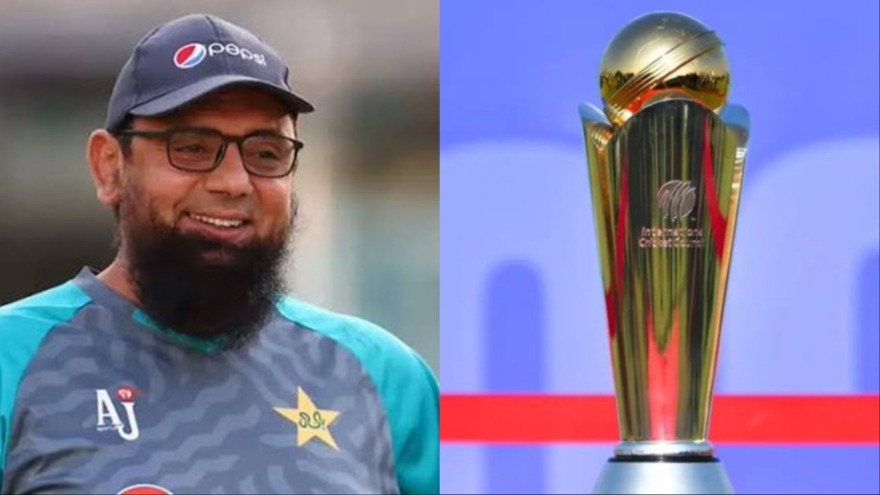 Saqlain Mushtaq and ICC Champions Trophy.