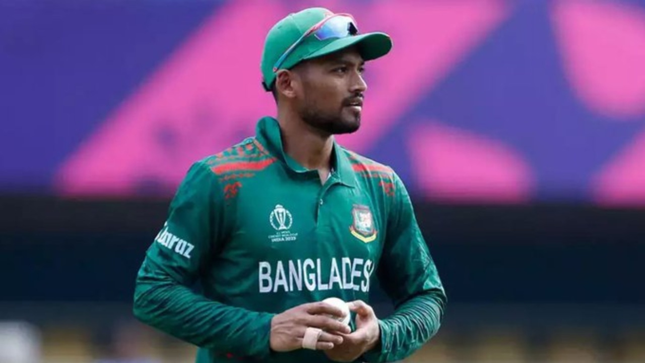 Bangladesh captain Najmul Hossain Shanto.