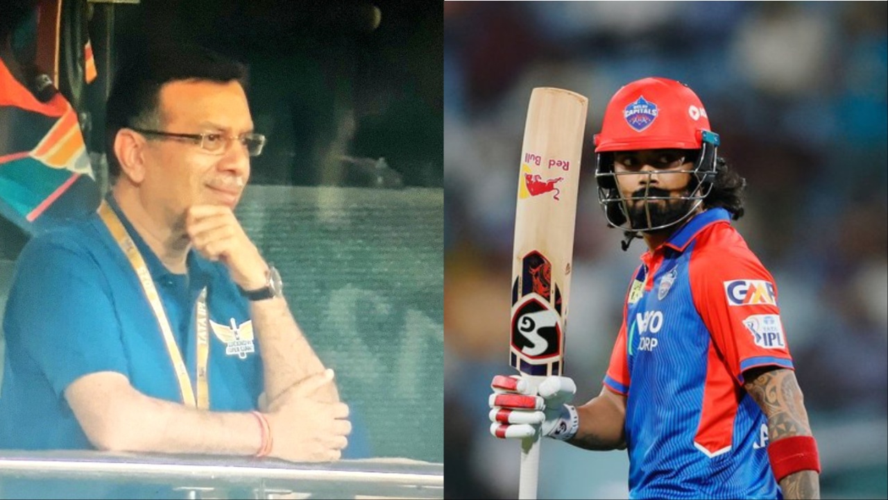 Sanjiv Goenka and KL Rahul.