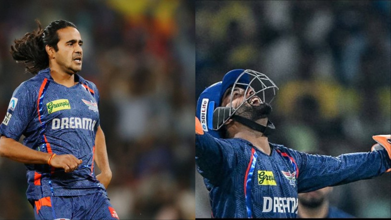 Rishabh Pant and Digvesh Rathi.