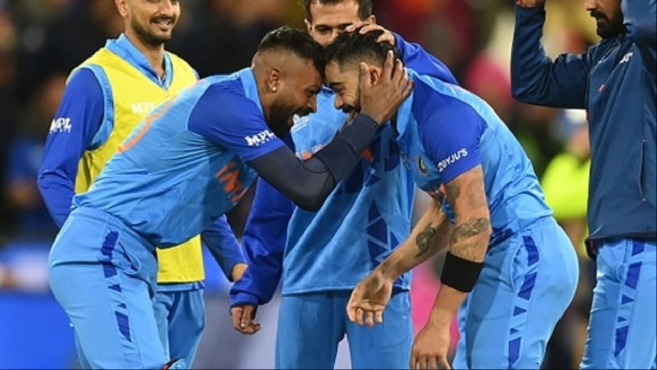 Virat Kohli and Hardik Pandya for India.