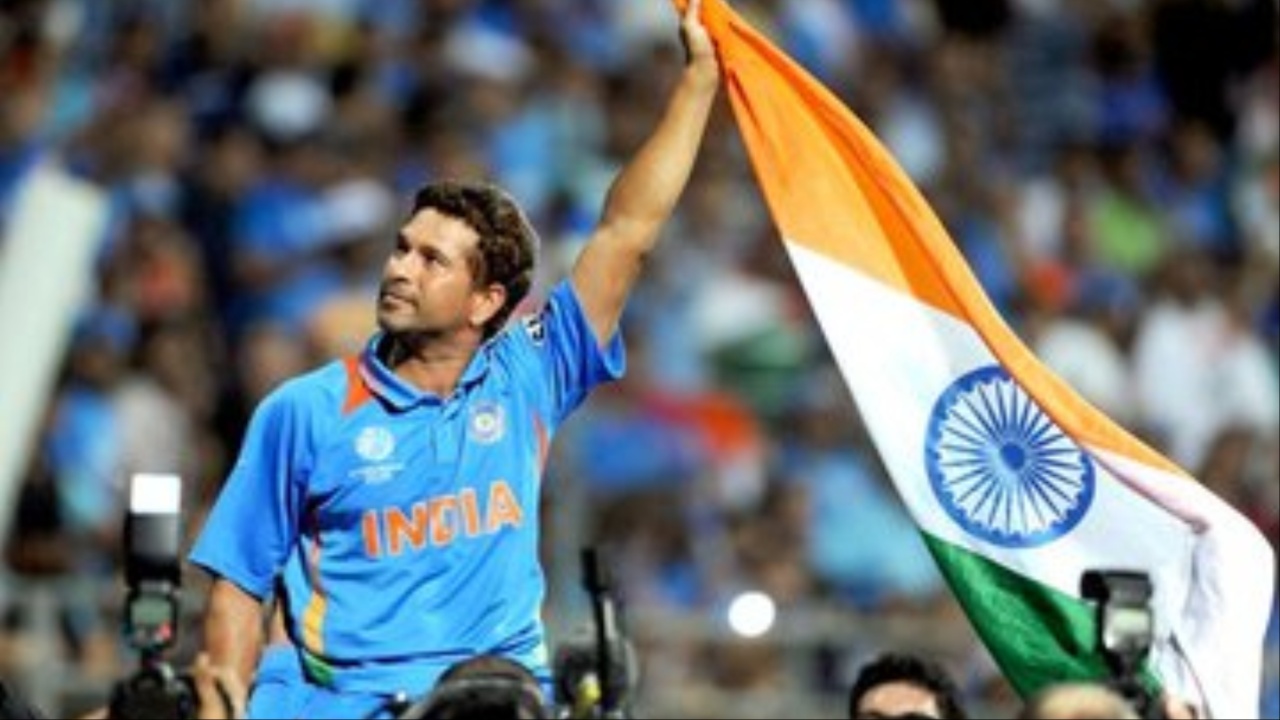India's Sachin Tendulkar.