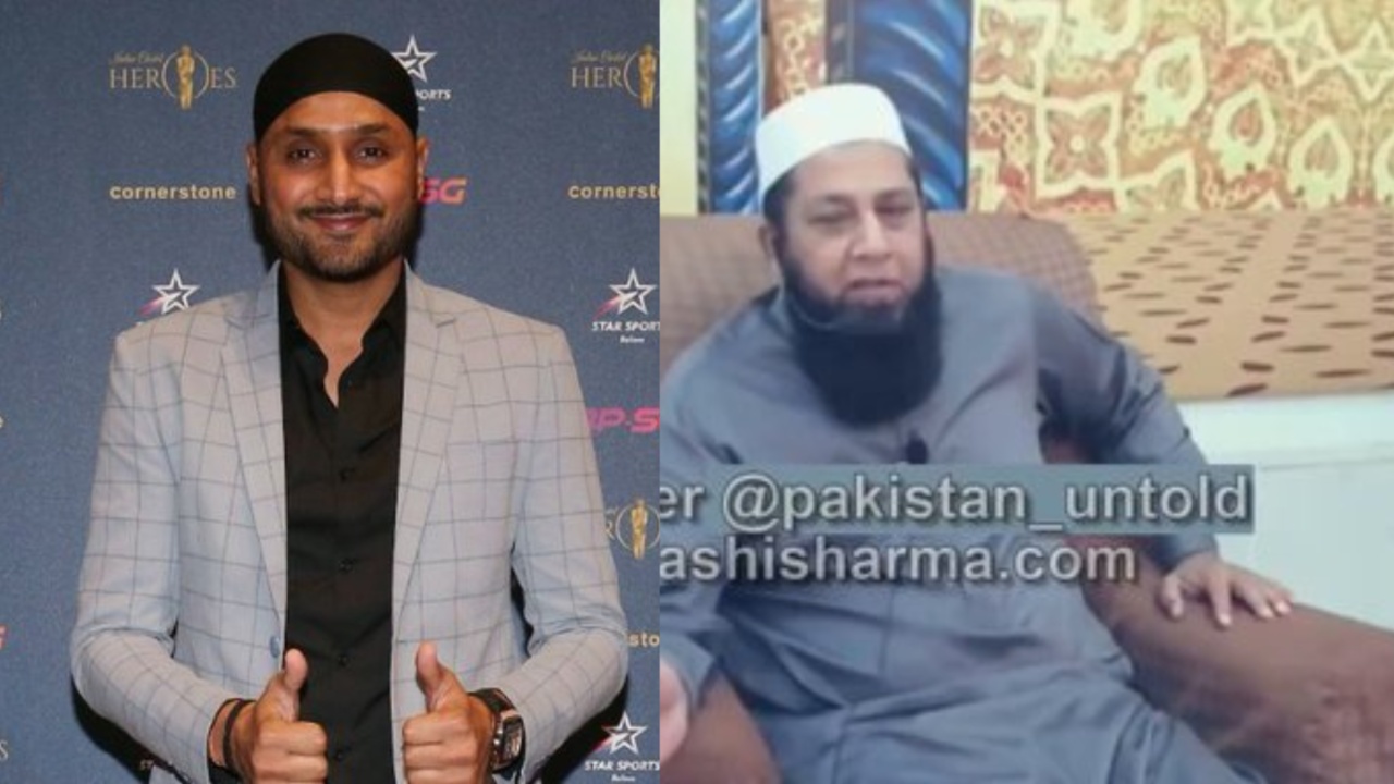 Harbhajan Singh and Inzamam Ul Haq.