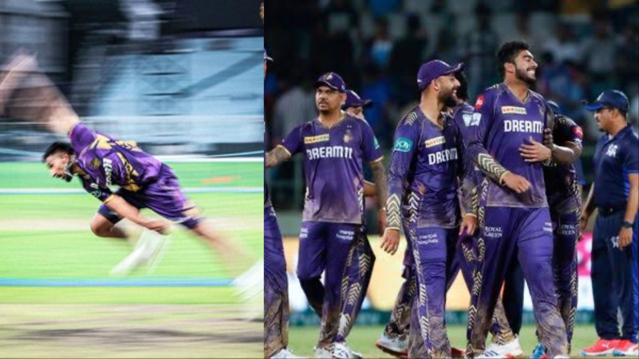 Umran Malik in KKR.