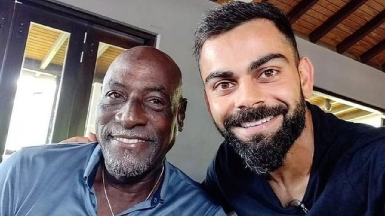 Virat Kohli and Viv Richards.