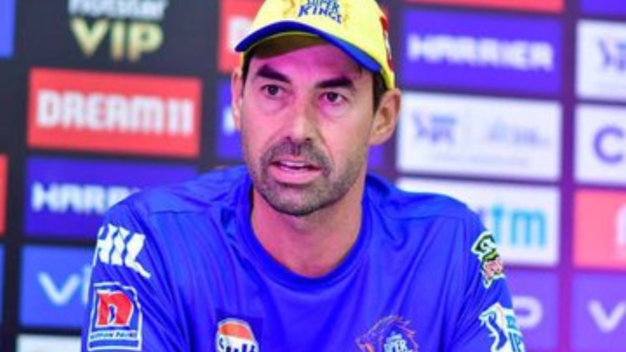 CSK head coach Stephen Fleming.