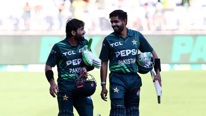 Pakistan Mohammad Rizwan Babar Azam Photo Getty