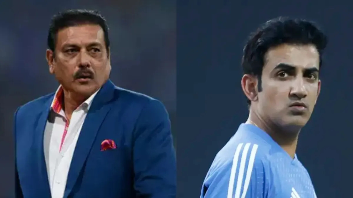 Ravi Shastri And Gautam Gambhir