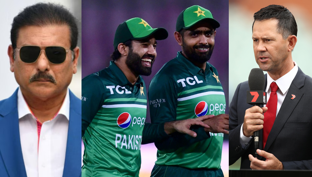 Ravi Shastri Ricky Ponting Babar Azam Mohammad Rizwan Pakistan