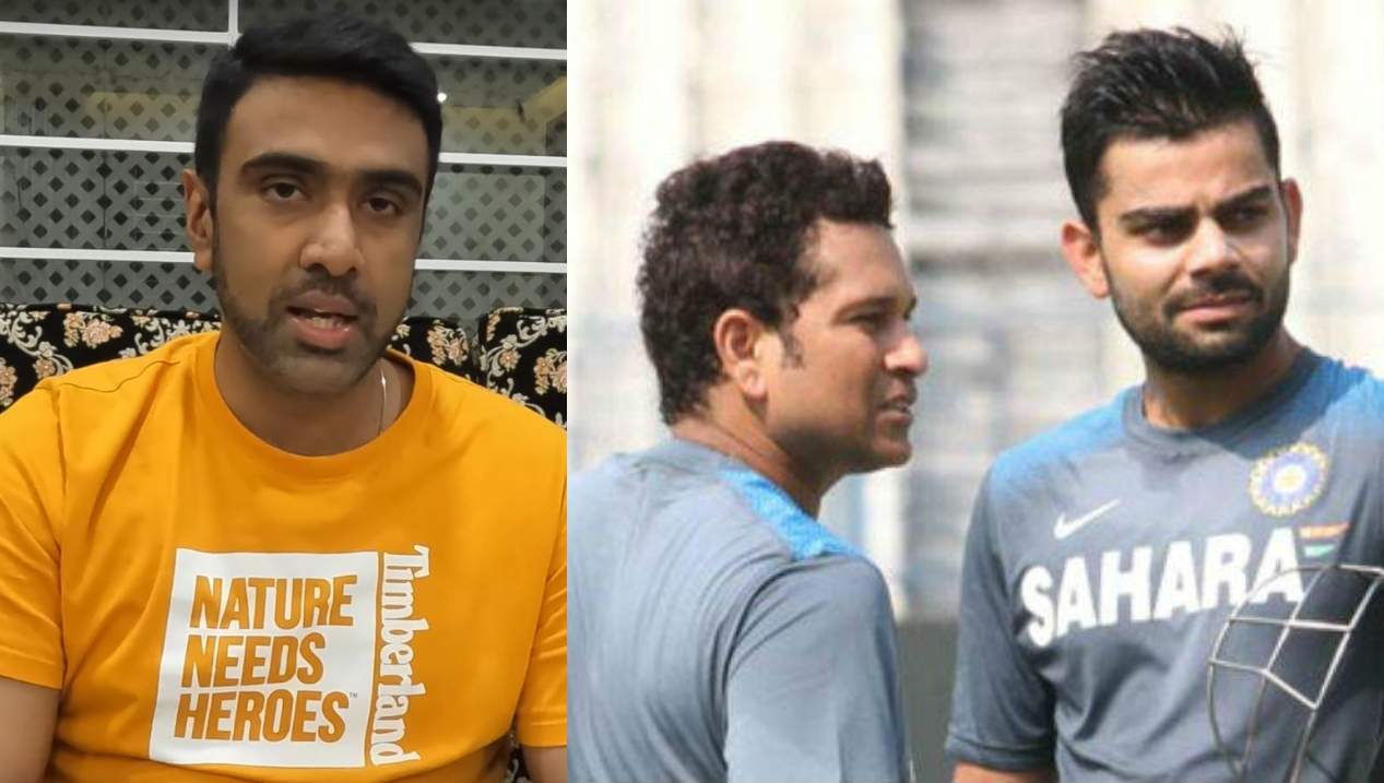 Sachin Tendulkar Virat Kohli Ravi Ashwin