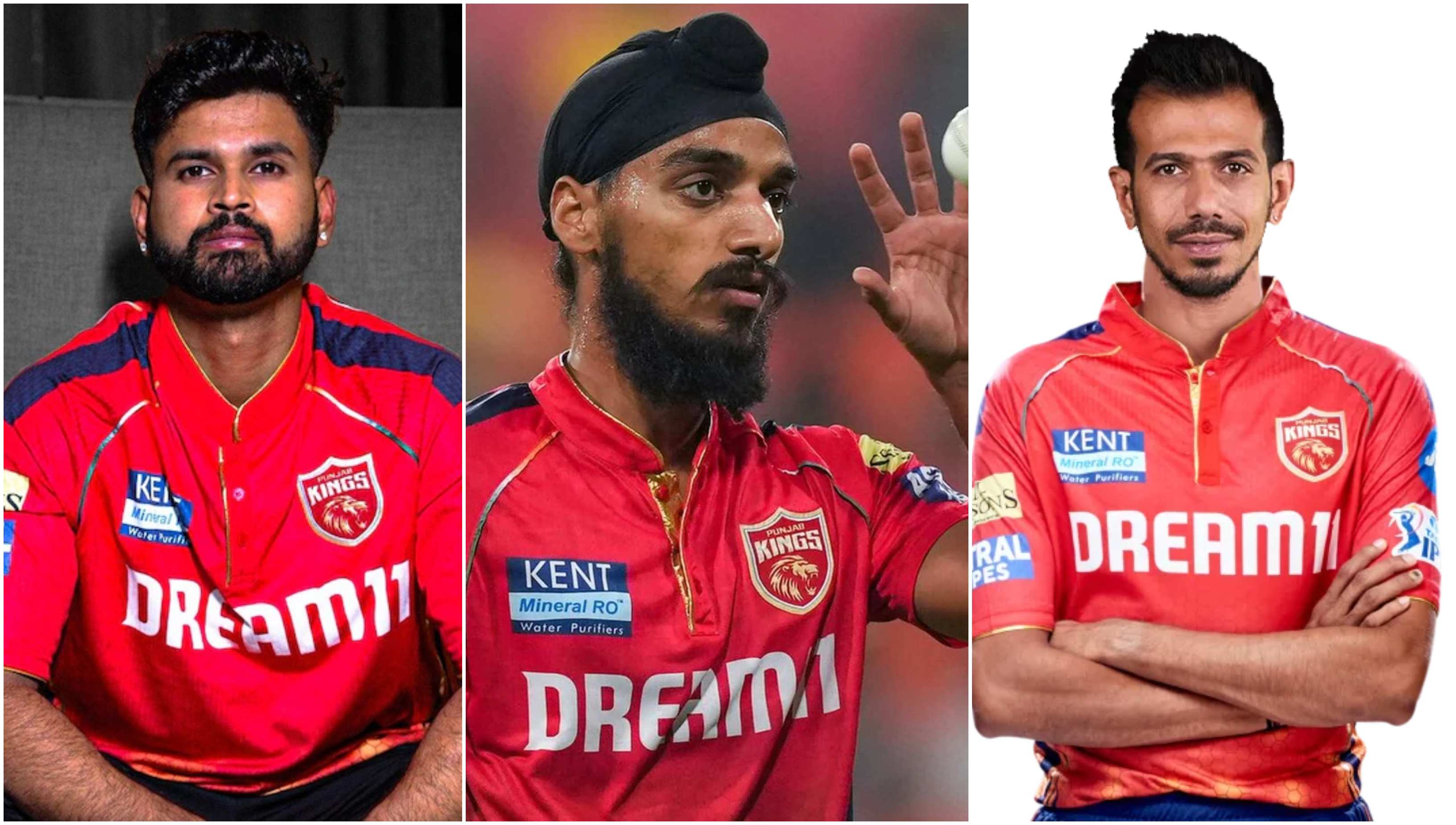 Shreyas Iyer Arshdeep Singh Yuzvendra Chahal