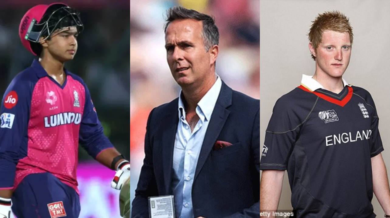 Vaibhav Suryavanshi Michael Vaughan Ben Stokes