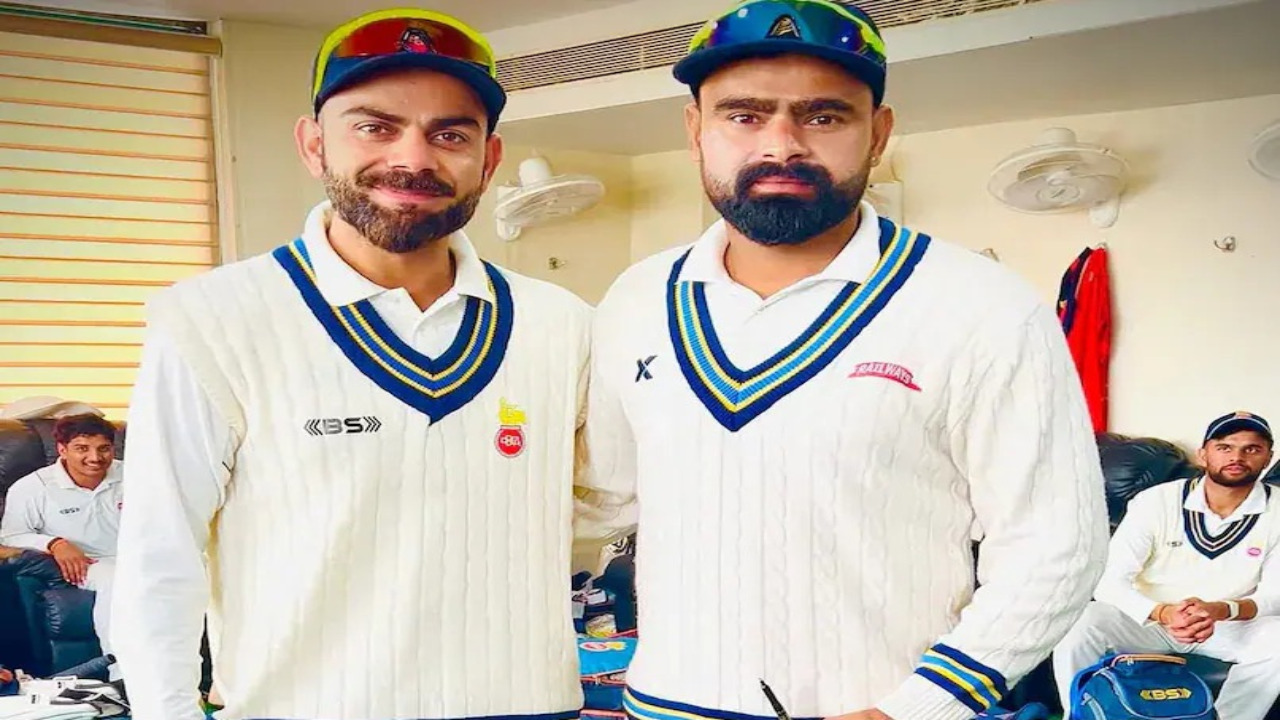 Virat Kohli And Himanshu Sangwan Photo Instagram