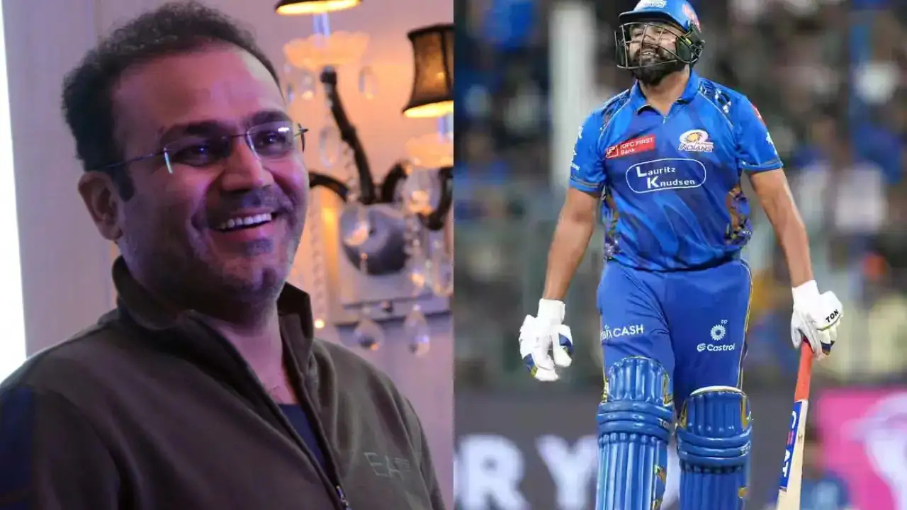 Virender Sehwag Rohit Sharma